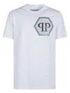 Philipp Plein Ss Hexagon T-shirt In White