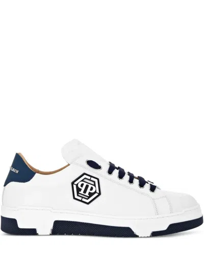 Philipp Plein Hexagon Sneakers In Weiss