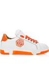 Philipp Plein Hexagon Trainers In White