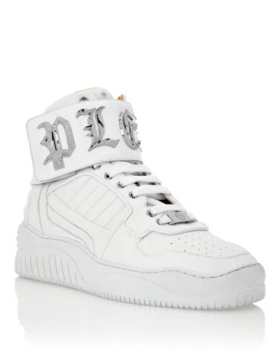 Philipp Plein Hi-top Sneakers Gothic Plein In Multi