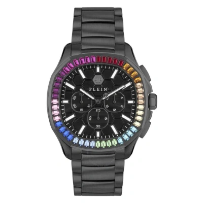 Philipp Plein High-conic Chronograph Quartz Crystal Black Dial Men's Watch Pwsaa0723