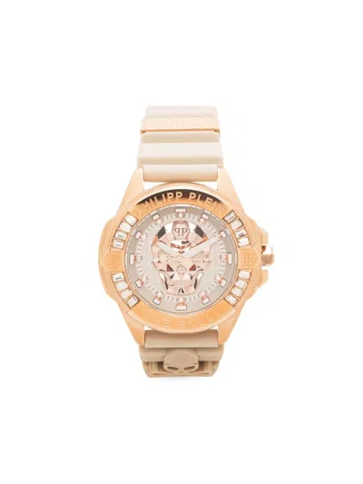 Philipp Plein High-conic The $kull 40mm In Neutrals