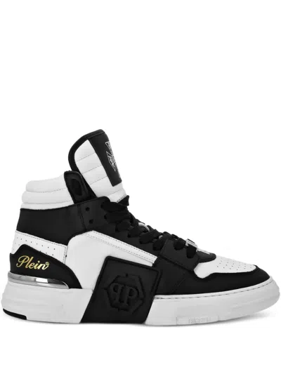 Philipp Plein High-top Panelled Sneakers