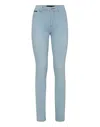 Philipp Plein High Waist Jegging Crystal In Multi