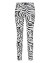 Philipp Plein High-waisted Zebra Print Trousers In Multi