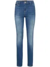 Philipp Plein Jeggings Mit Hohem Bund In Blau