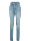 Philipp Plein High-waisted Jeans In Blue