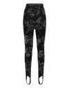 Philipp Plein High-waisted Leggings Love In Black