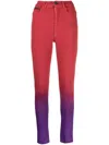Philipp Plein Leggings Mit Hohem Bund In Red
