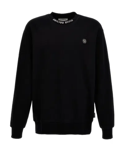 PHILIPP PLEIN HOODED LONG-SLEEVED SWEATER