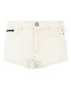 Philipp Plein Hot Pants Basic Women In Neutral