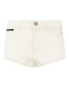 Philipp Plein Hot Pants Basic Women In White