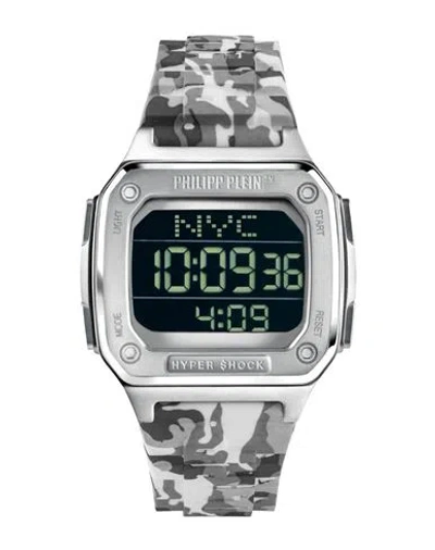 Philipp Plein Hyper $hock 44mm Watch In Stainless Steel