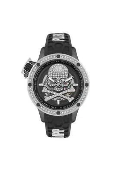 Pre-owned Philipp Plein Hyper Sport Automatic Gents 46mm Watch Pwuaa0123