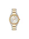 Philipp Plein Plein Icon Chain Crystal Watch In Metallic