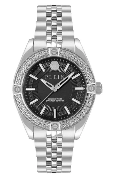 Philipp Plein Plein Icon Chain Bracelet Watch In Metallic