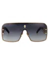 Philipp Plein Iconedge Sunglasses In Gold