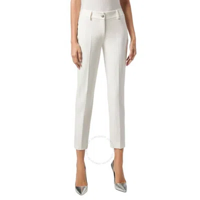 Philipp Plein Iconic Plein Cigarette Long Trouser In White