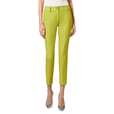 Philipp Plein Iconic Plein Cigarette Long Trouser In Green