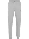 Philipp Plein Iconic Plein Joggers In Grey