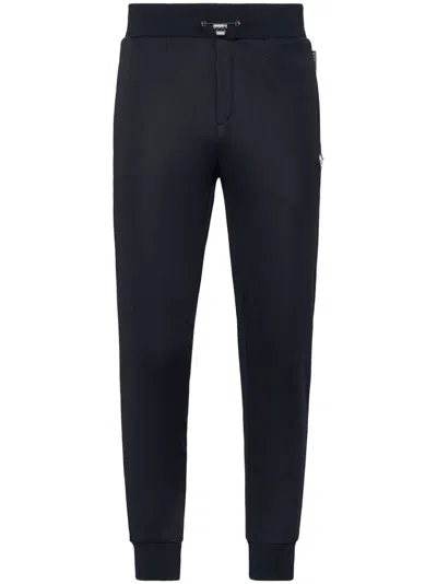 Philipp Plein Iconic Trousers In Blue