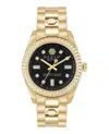 Philipp Plein Ip Yellow Gold Bracelet Watch In Gold