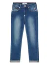 Philipp Plein Italic Plein Skinny Jeans In Blue