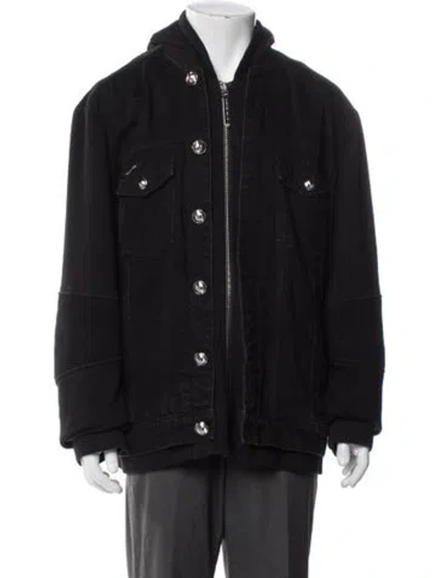 Pre-owned Philipp Plein Jacket In Black