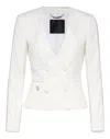 Philipp Plein Jacket "give Him Warning" In White