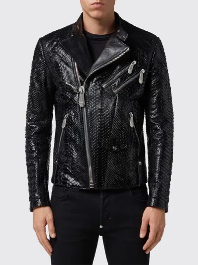 Philipp Plein Jacket Men In Black