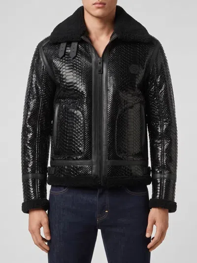 Philipp Plein Jacket Men In Black