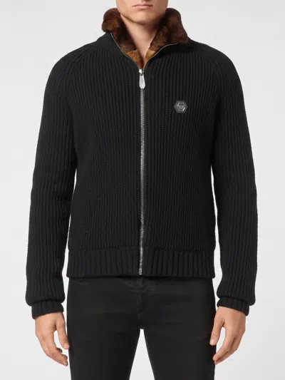 Philipp Plein Jacket Men In Black