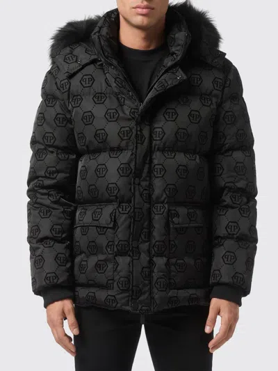 Philipp Plein Pp Padded Down Jacket In Black