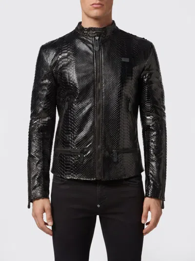 Philipp Plein Jacket Men In Black