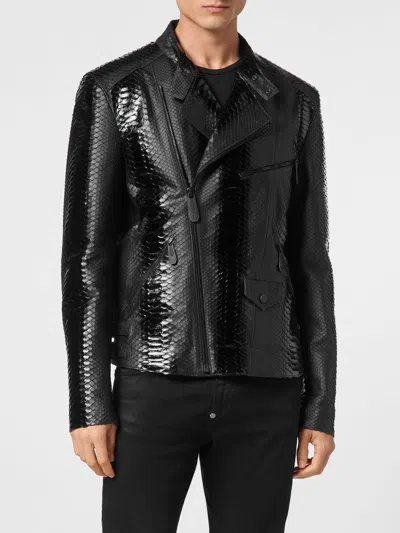 Philipp Plein Jacket Men In Black