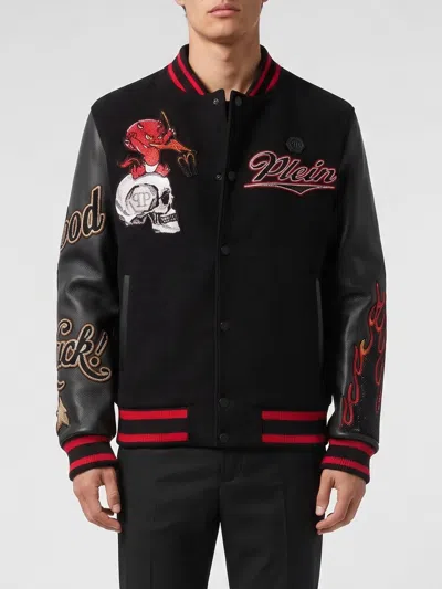Philipp Plein Jacket Men In Black