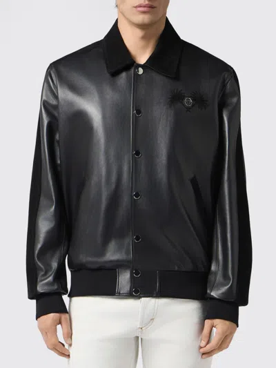Philipp Plein Jacket Men In Black