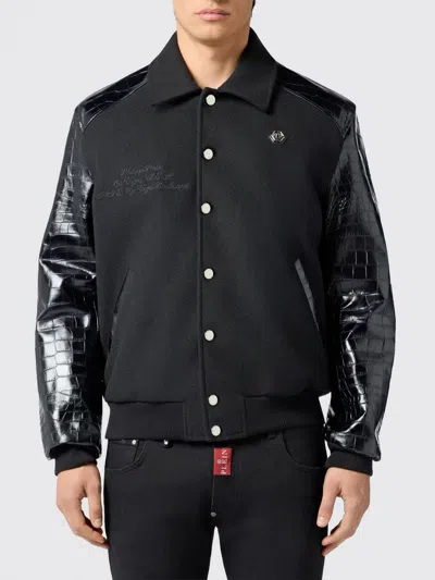 Philipp Plein Jacket Men In Black