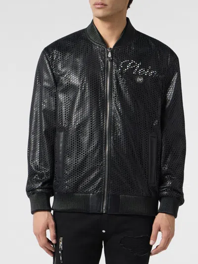 Philipp Plein Jacket Men In Black