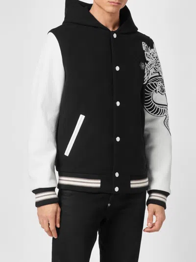 Philipp Plein Jacket Men Color Black In Multi