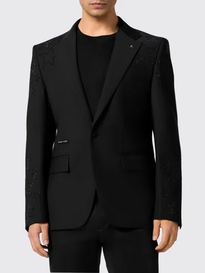 Philipp Plein Blazer Men Color Black