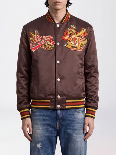 Philipp Plein Jacket Men Color Brown