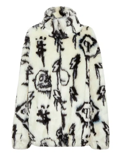 Philipp Plein Jacket Monogram In White