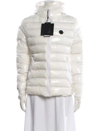 Pre-owned Philipp Plein Jacket W/ Tags In White