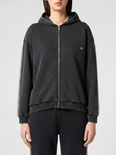 Philipp Plein Jacket Woman In Animal Print
