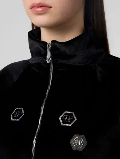 Philipp Plein Jacket Woman In Black