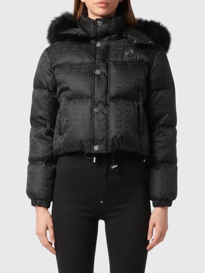 Philipp Plein Jacket Woman In Black