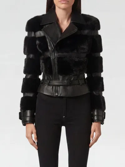 Philipp Plein Jacket Woman In Black