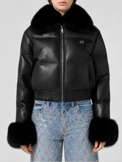 Philipp Plein Jacket Woman Color Black