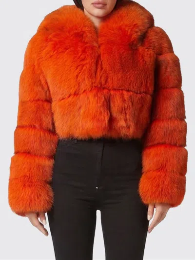 Philipp Plein Jacket Woman In Orange